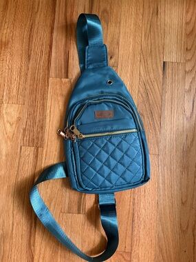 Kaleidoscope Quilted Crossbody Sling Bag